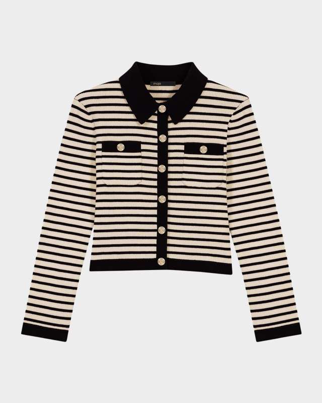 Mirolla Striped Cardigan